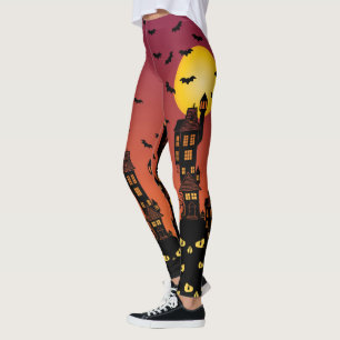 Leggings Village hanté