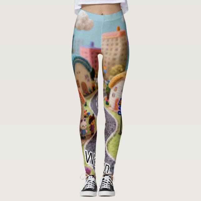Leggings Village Laineux  (Devant)