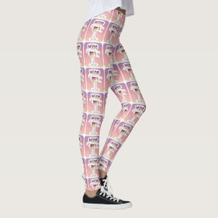 LEGGINGS VIN, PLUS DE VIN, BIEN PLUS DE VIN