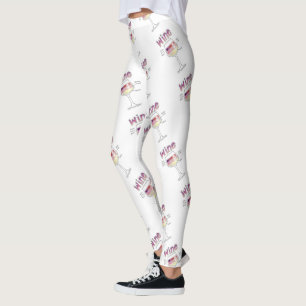 LEGGINGS VIN, PLUS DE VIN, BIEN PLUS DE VIN