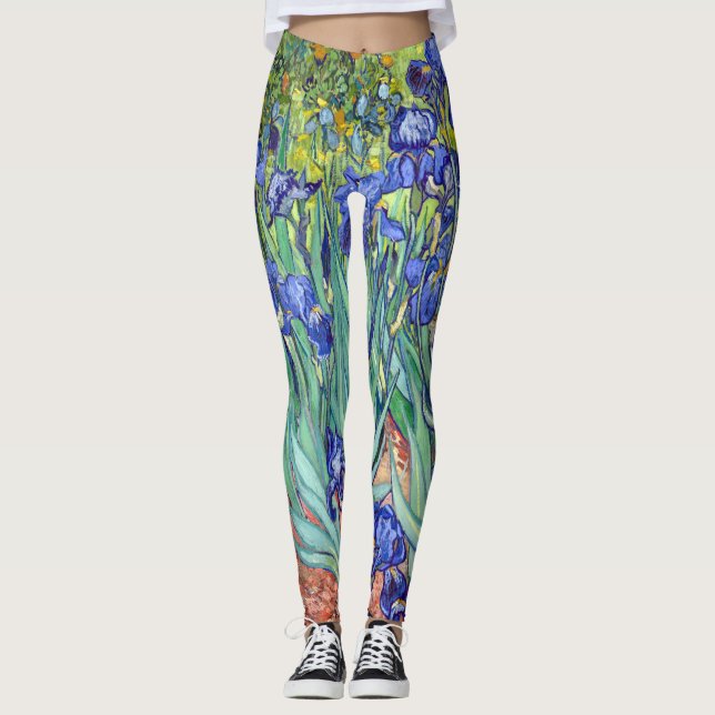 Leggings Vincent Van Gogh 1898 Irises (Devant)