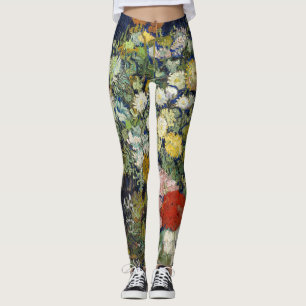 Leggings Vincent van Gogh - Bouquet de fleurs dans un vase