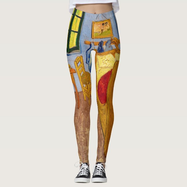 Leggings Vincent van Gogh - Chambre de Vincent à Arles (Devant)