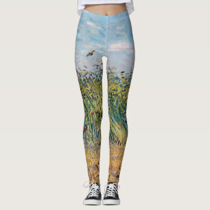 Leggings Vincent van Gogh - Champ de blé avec une alouette