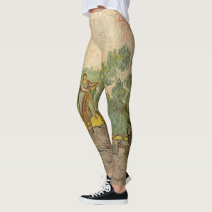 Leggings Vincent van Gogh - Femmes cueillant des olives