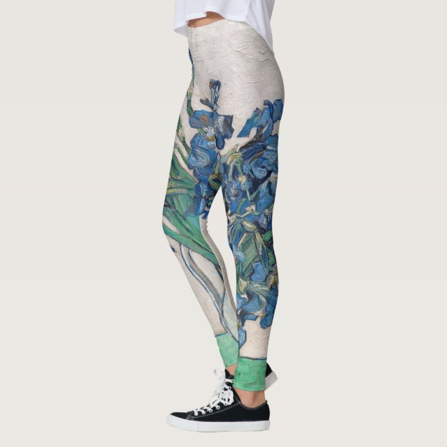 Leggings Vincent van Gogh - Iris (Gauche)