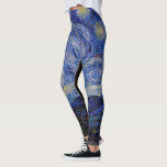 Leggings Vincent Van Gogh - La nuit étoilée<br><div class="desc">The Starry Night / La nuit etoilee - Vincent Van Gogh en 1889</div>
