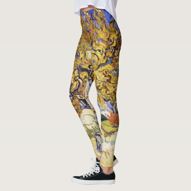 Leggings Vincent van Gogh - Le Mulberry Tree (Gauche)