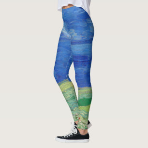 Leggings Vincent van Gogh - Les champs de roues sous Thunde