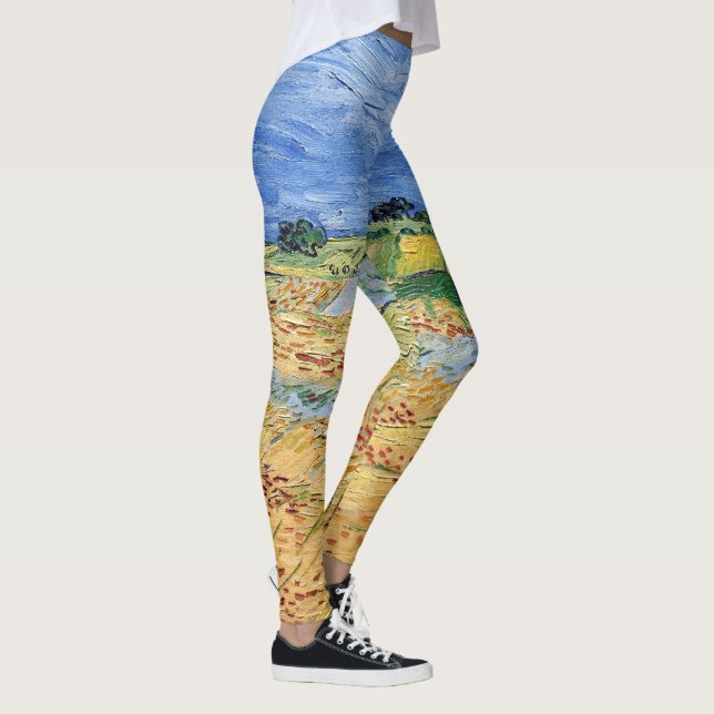Leggings Vincent van Gogh - Les champs / Plaine à Auvers (Droite)
