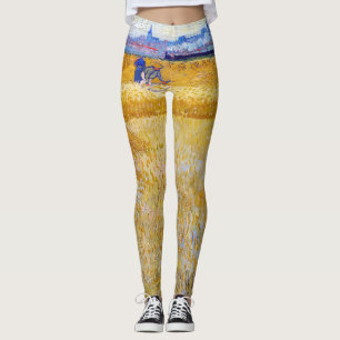 Leggings Vincent van Gogh - Les Moissonneurs