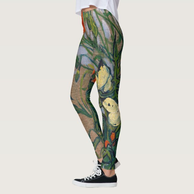 Leggings Vincent van Gogh - Papillons et papillons (Gauche)
