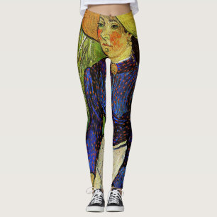 Leggings Vincent van Gogh - Paysanne en chapeau de paille