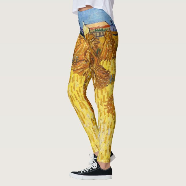 Leggings Vincent van Gogh - Récolte en Provence (Gauche)