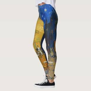 Leggings Vincent van Gogh - Terrasse de café la nuit