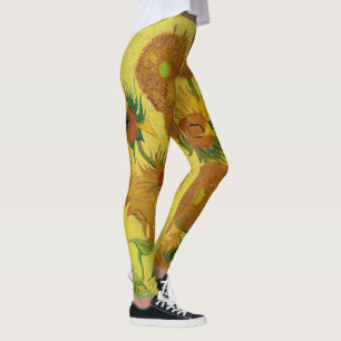 Leggings Vincent van Gogh - Vase avec quinze tournesols