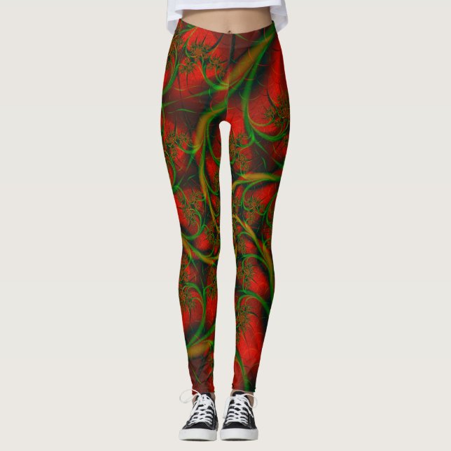 Leggings Vins roses (Devant)