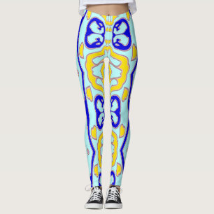 Leggings Vintage multicolore sans couture "Ratti_Creative_A