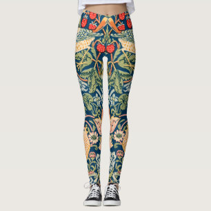 Leggings Vintage William Morris le voleur de fraises