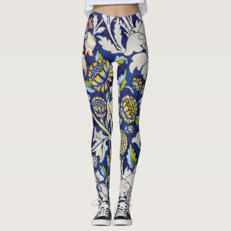 Leggings Vintage William Morris Pattern 