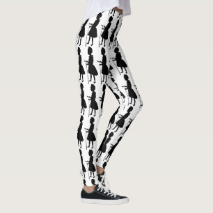 Leggings vintages Golfer Design