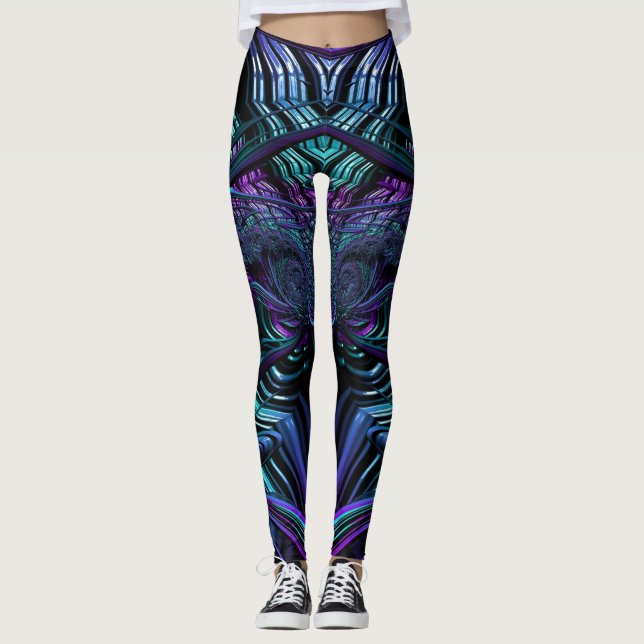 Leggings ~violet bleu ~ Original (Devant)