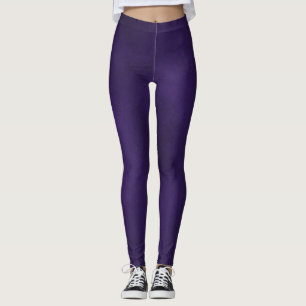 Leggings Violet foncé Pour Correspondre Rose Mandala Déba