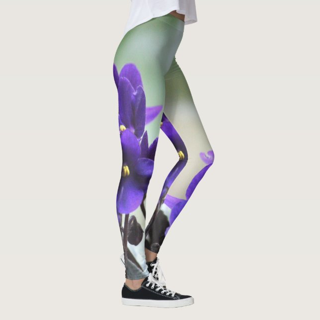 Leggings violets (Droite)