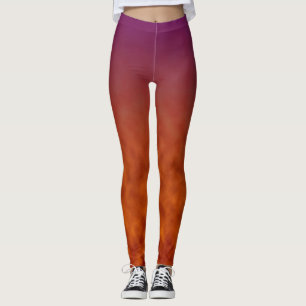 Leggings Violette Retombées d'automne