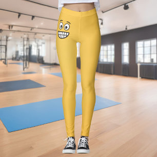 Leggings Visage souriant aux yeux ouverts