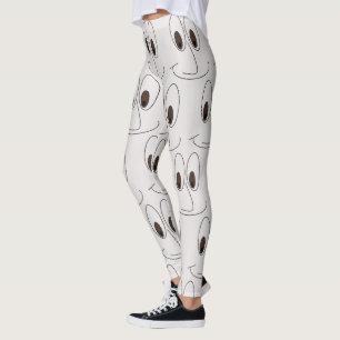 Leggings Visage souriant Motif drôle