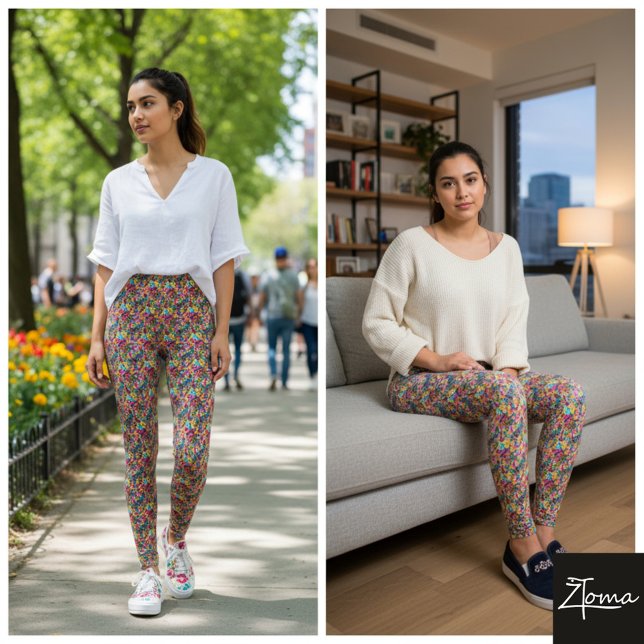 Leggings vitrail cassé (Créateur téléchargé)