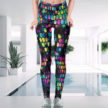 Leggings Vivid cool tendance multicolore avec femmes noires<br><div class="desc">Voici le Cool "Shy Shy Panda" Trendy Multi Colored Dames Leggings ! Ce magnifique design q apportera une touche élégante et énergique à votre garde-robe. Avec des vêtements de danse colorés, colorés et tendance, un style de festival contemporain, un motif de clubbing unique et moderne, une salle de sport moderne...</div>