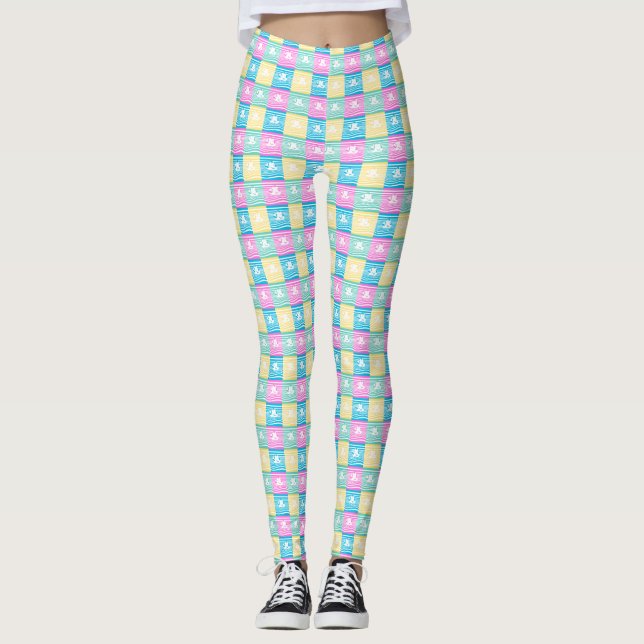 Leggings Voilier motif (Devant)
