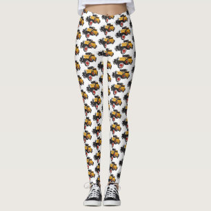 Leggings Voiture jaune classique 1931