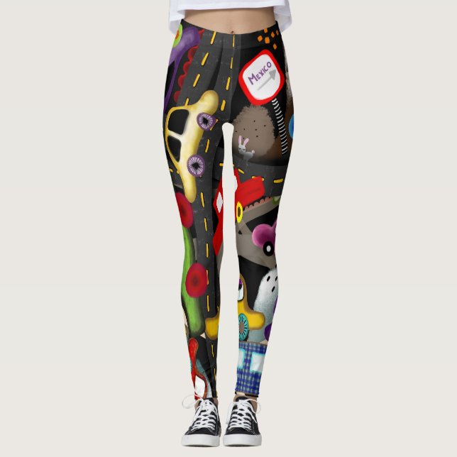 Leggings Voitures (Devant)
