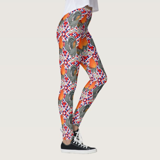 Leggings Volailles de jeu Stars and Stripes (Droite)