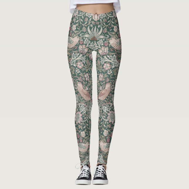 Leggings Voleur de fraises, William Morris (Devant)