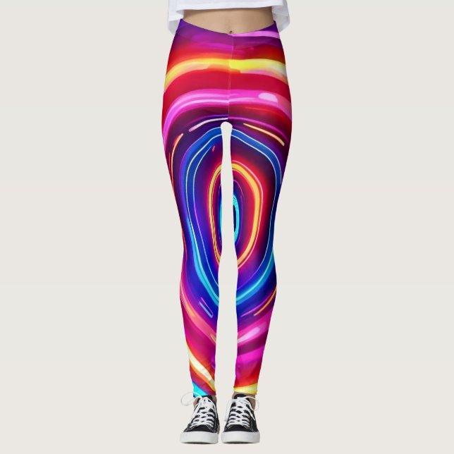 Leggings Vortex lumineux (Devant)