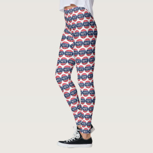 Leggings VOTE I Voted Sticker 2020 Election Day USA Voting