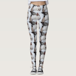 Leggings Votre chiot chien de compagnie photo personnalisée