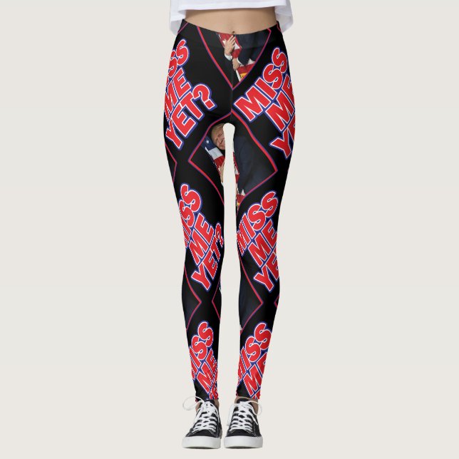 Leggings Vous me manquez déjà Trump (Devant)