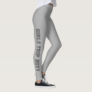 Leggings Voyage de filles année personnalisée Week-end entr