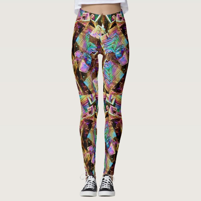 Leggings Vue aérienne de Bismuth City (Devant)