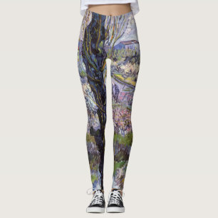 Leggings Vue de jardin fleuri d'Arles de Van Gogh