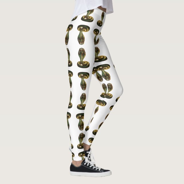 Leggings Wadjet – Déesse serpent égyptienne (Droite)