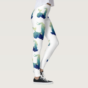 Leggings Watercolor Capricorn