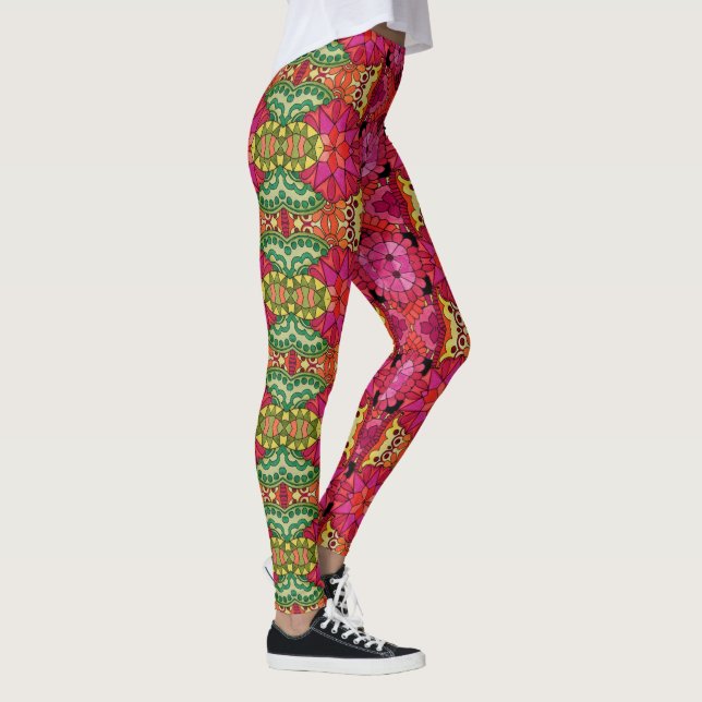 Leggings Watercolor Rainbow (Droite)