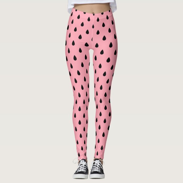 Leggings Watermelon Pattern  (Devant)