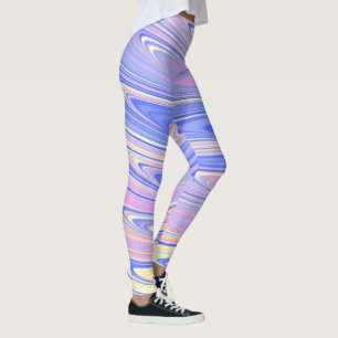 Leggings Wavy Pastel